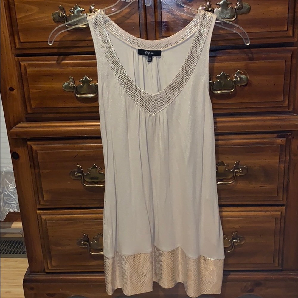 Longer length tank top